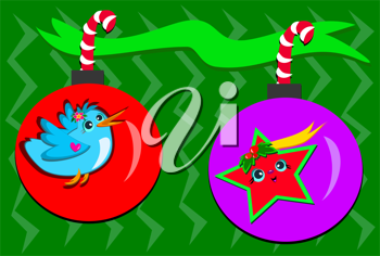Christmas Ornaments Clipart